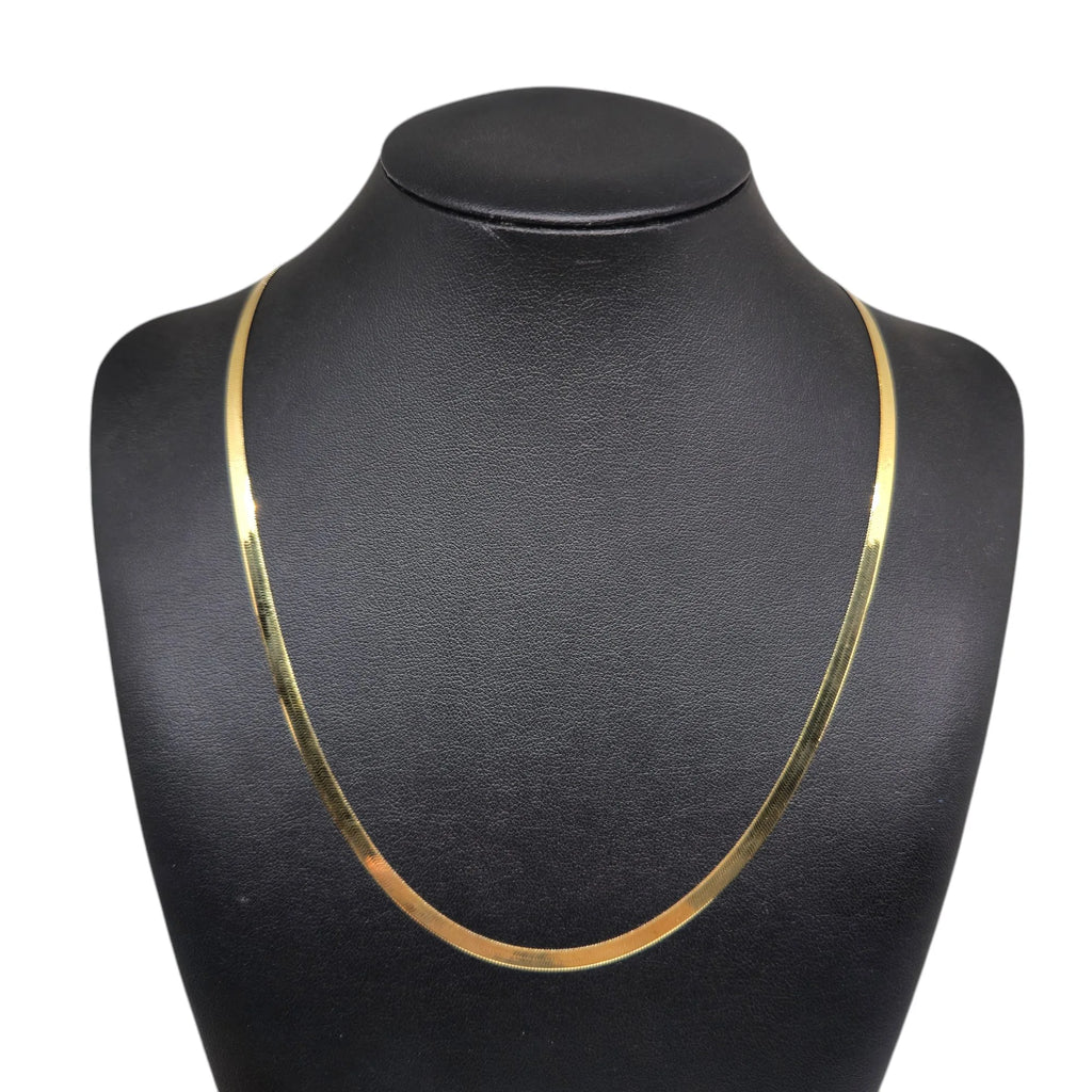 Collana donna in oro 18kt modello Snake elegante e luminosa