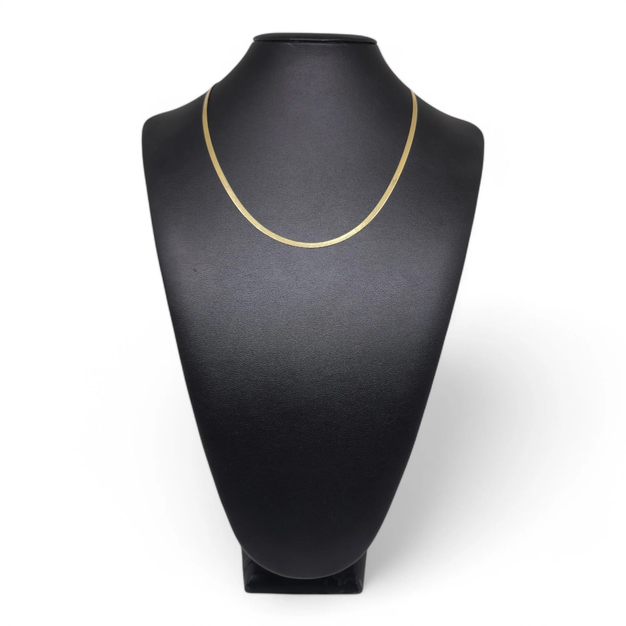 Collana donna in oro 18kt modello Snake elegante e luminosa 45cm