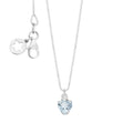 Collana donna in oro 9kt Comete Di Acquamarina KGLQ 003