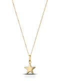 Damenhalskette aus 18 Karat Gelbgold mit Stern