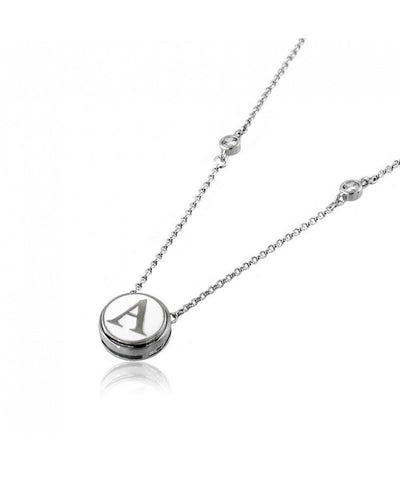 Damenkette personalisierbar mit Initial A osa jewels