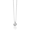 Yukiko Damen-Halskette mit Lichtpunkt aus Gold und Diamanten cld4117y-018g7