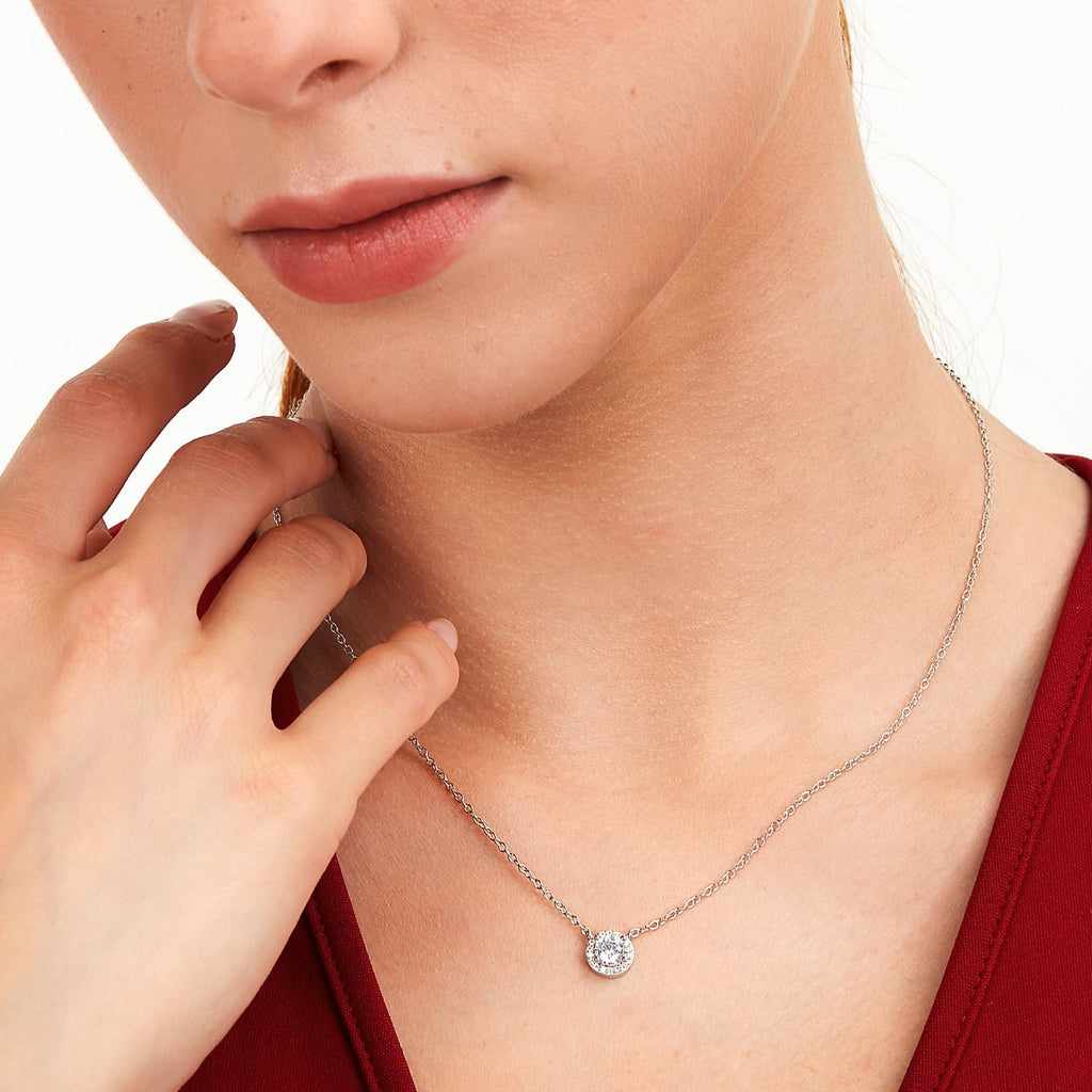 Damenkette Punktlicht aus Silber Le petite story lps10awv05