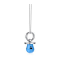 Damen Halskette Luca Barra Engelsrufer mit himmelblauem Schnuller CK1025