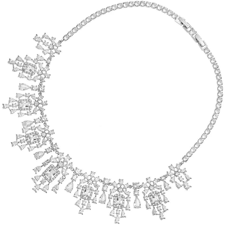 Collana donna stile elegante Ottaviani con zirconi