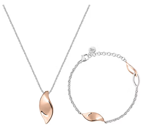 Collana e Bracciale Morellato Foglia SAKH47