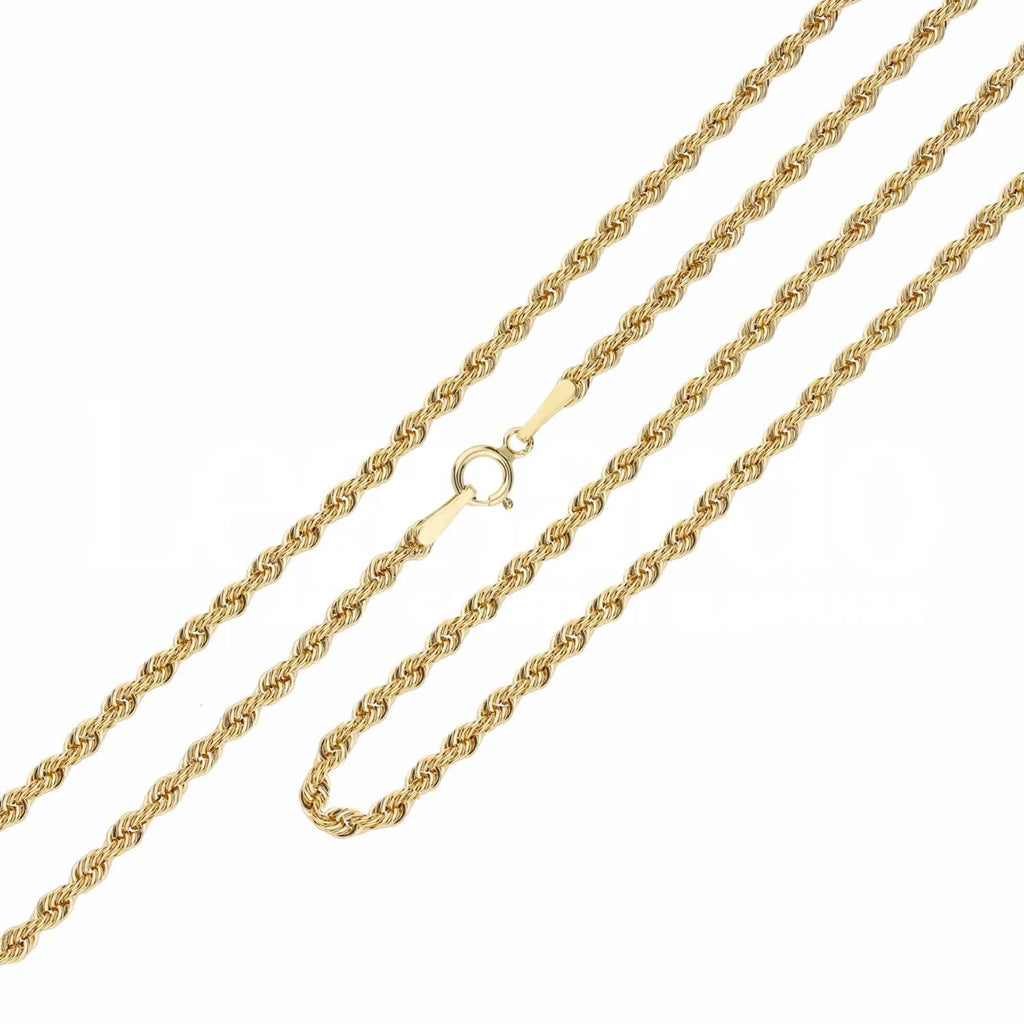 Collana funetta classica leggera in oro 18kt unisex
