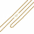 Collana funetta classica leggera in oro 18kt unisex