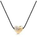 Collana gioielli Ops donna con cuore dorato OPSCL-959