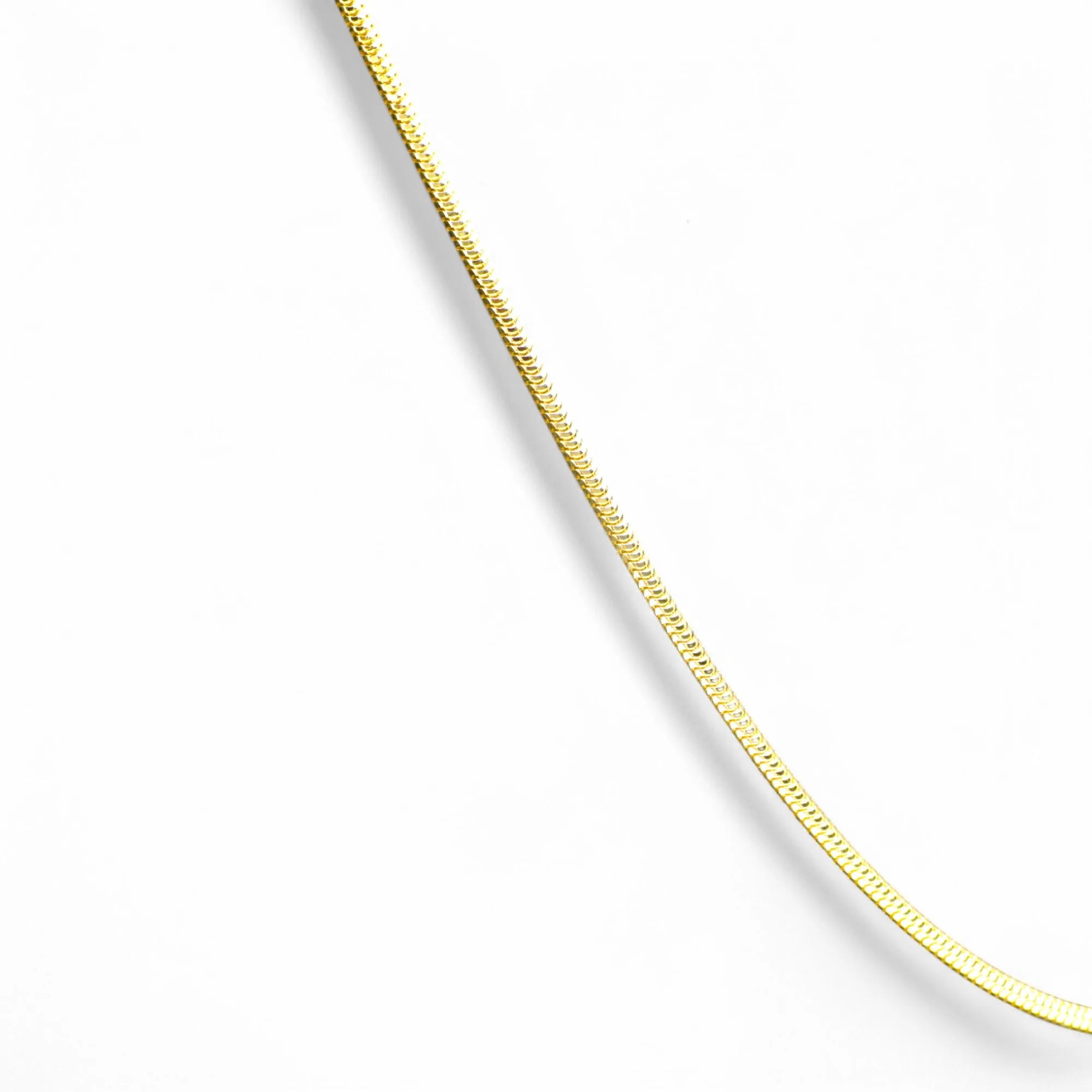 Halskette Choker Venezianerkette Unisex aus 18 Karat Gelbgold 750