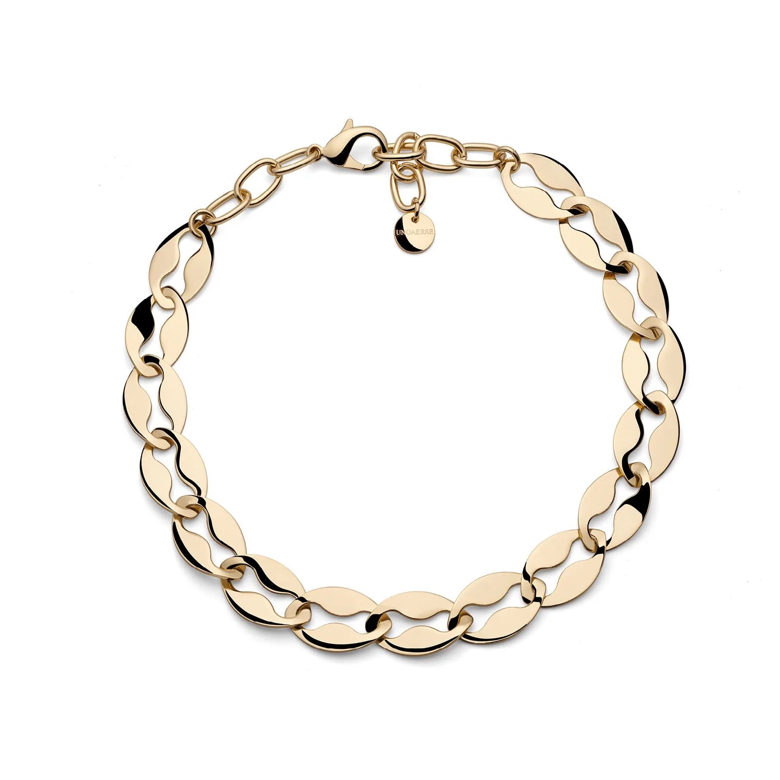 Collana girocollo donna Unoaerre in bronzo dorato 2655
