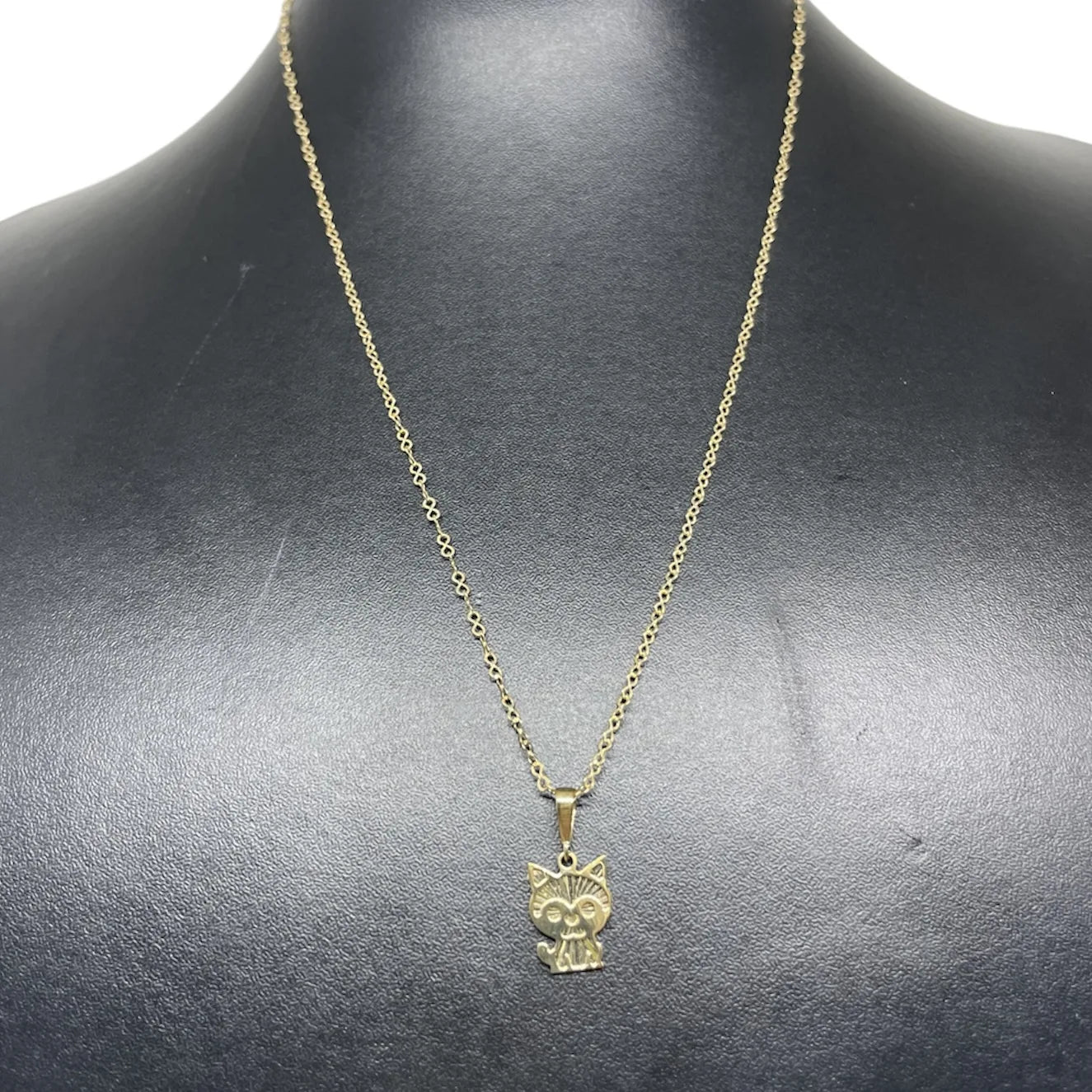 Collana iGold con gattino in Oro Giallo 375 9Kt