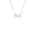 Collana iGold con infinito in Oro giallo 375 9Kt