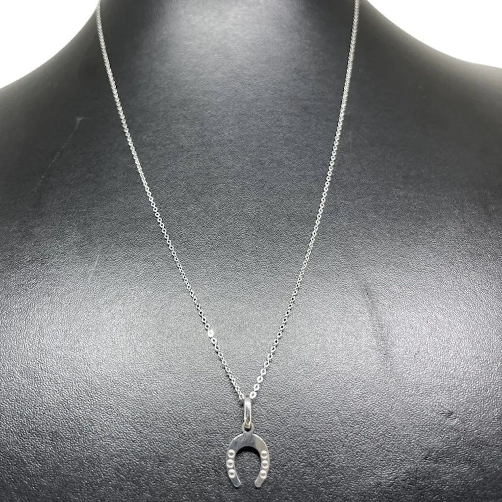 Collana iGold con piccolo ferro in Oro Giallo 375 9Kt