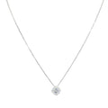 Collana iGold con punto luce in Oro Bianco 375 9Kt