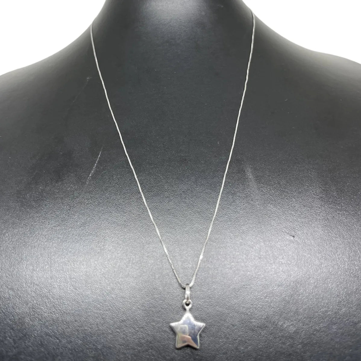 Collana iGold con stella in Oro Bianco 375 9Kt