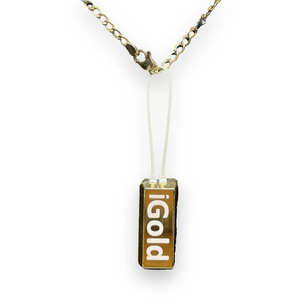 Halskette iGold aus 9 Karat Gold 50 cm 2,8 gr