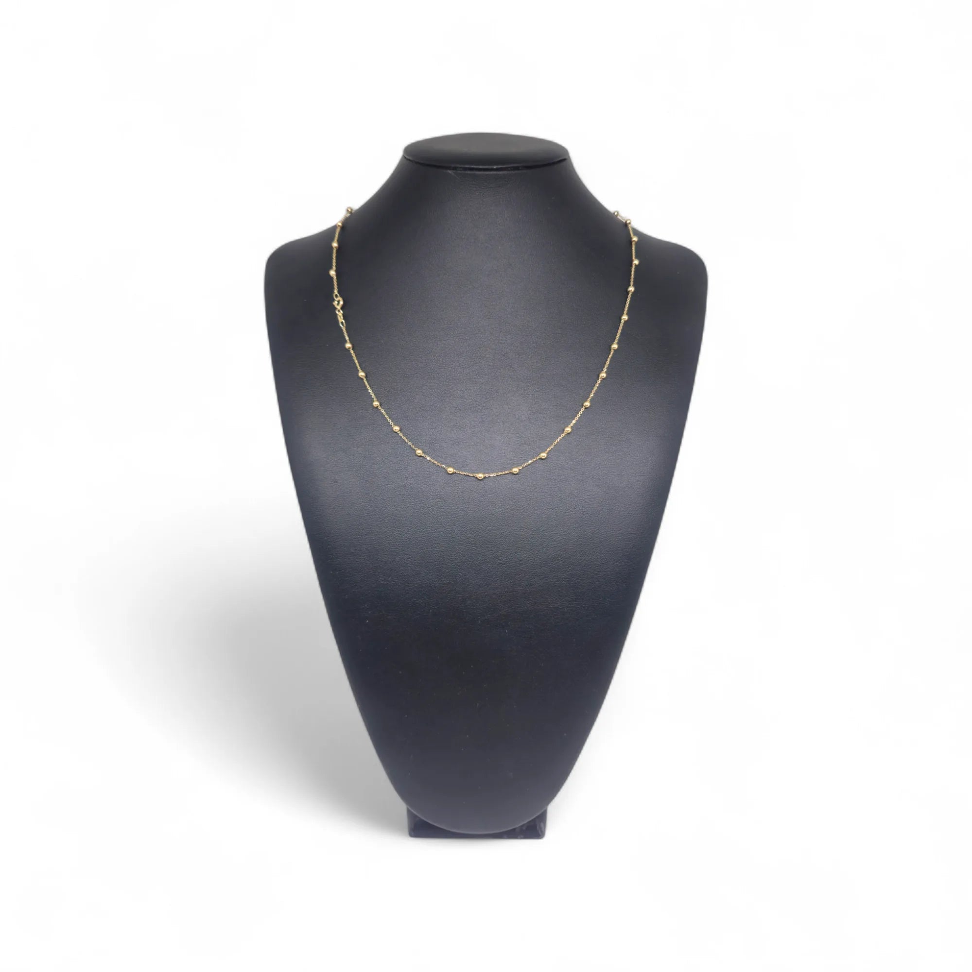 Collana in Oro Giallo 18kt con Sfere