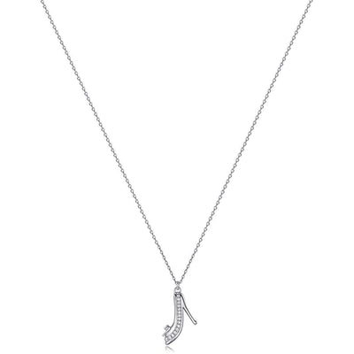 Collana in argento con scarpetta donna gioielli Melitea MC124