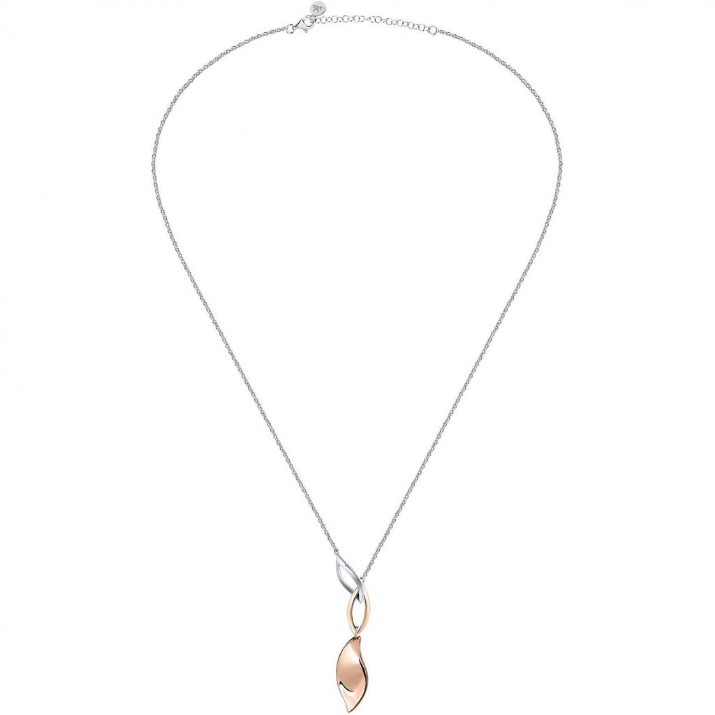 Collana in argento donna gioielli Morellato Foglia SAKH46