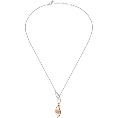 Morellato Damen-Halskette Silber Blattform Schmuck SAKH46