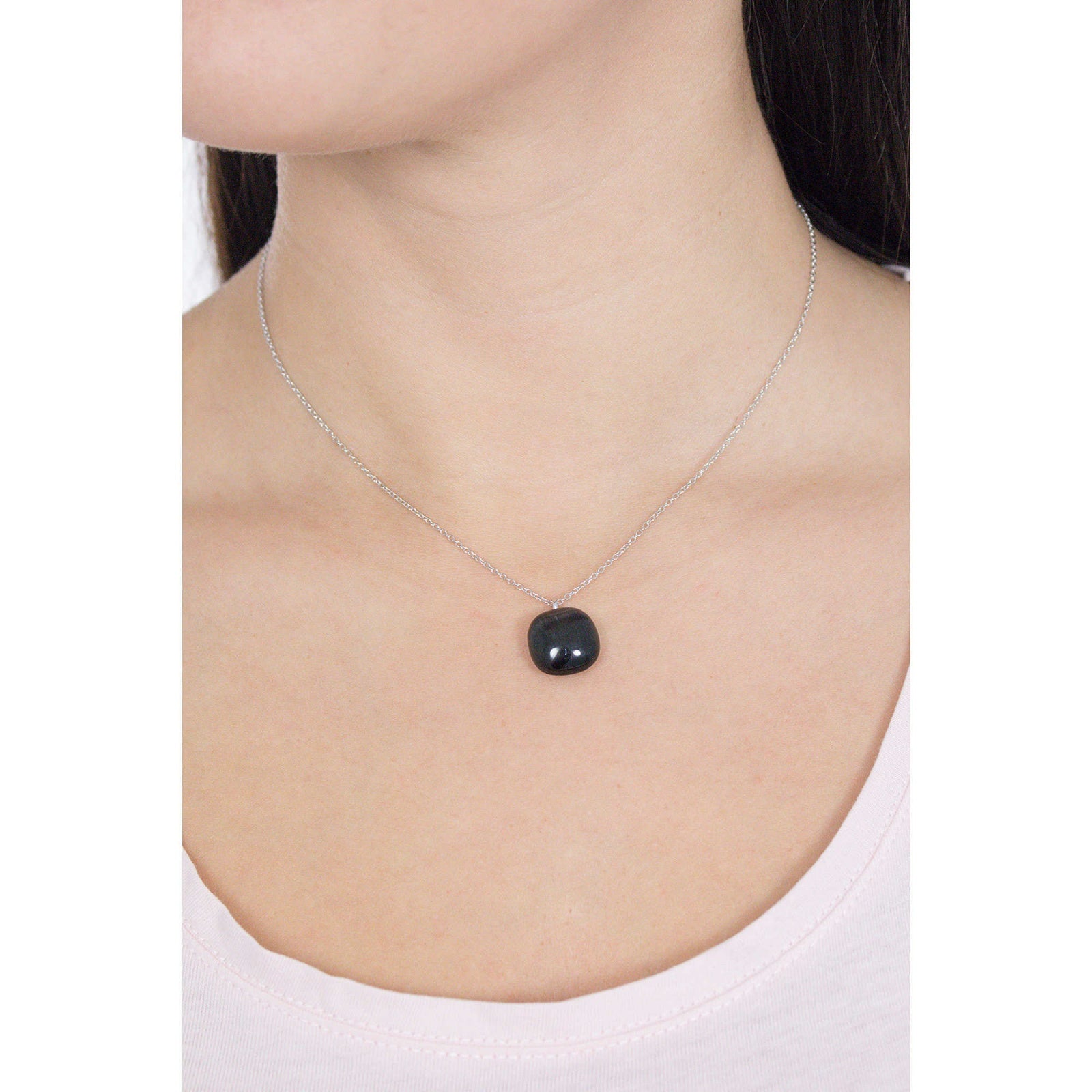 Collana in argento donna gioielli Morellato gemma SAKK04