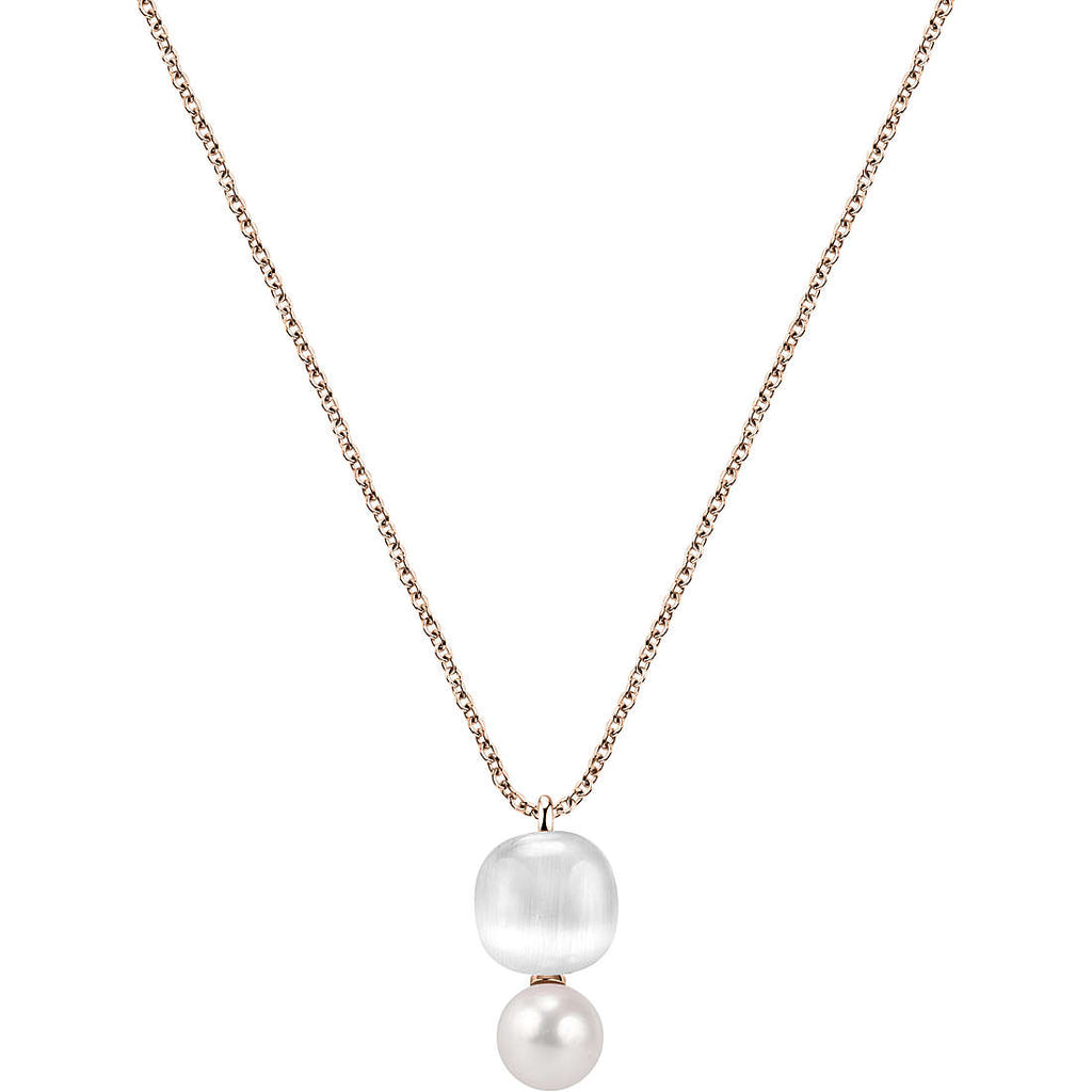 Collana in argento donna gioielli Morellato gemma con perla SATC02
