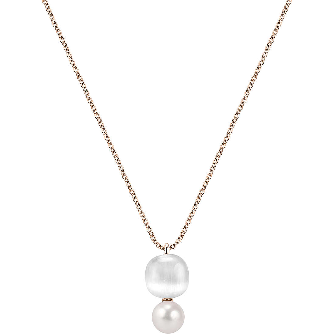 Collana in argento donna gioielli Morellato gemma con perla SATC02