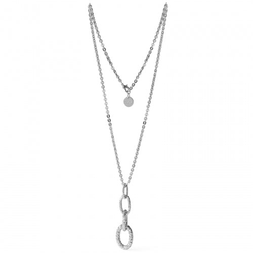 Collana in bronzo argentato Unoaerre donna 1895