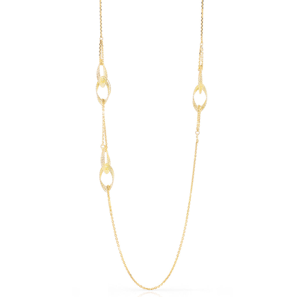 Collana in bronzo dorato Unoaerre donna 1311