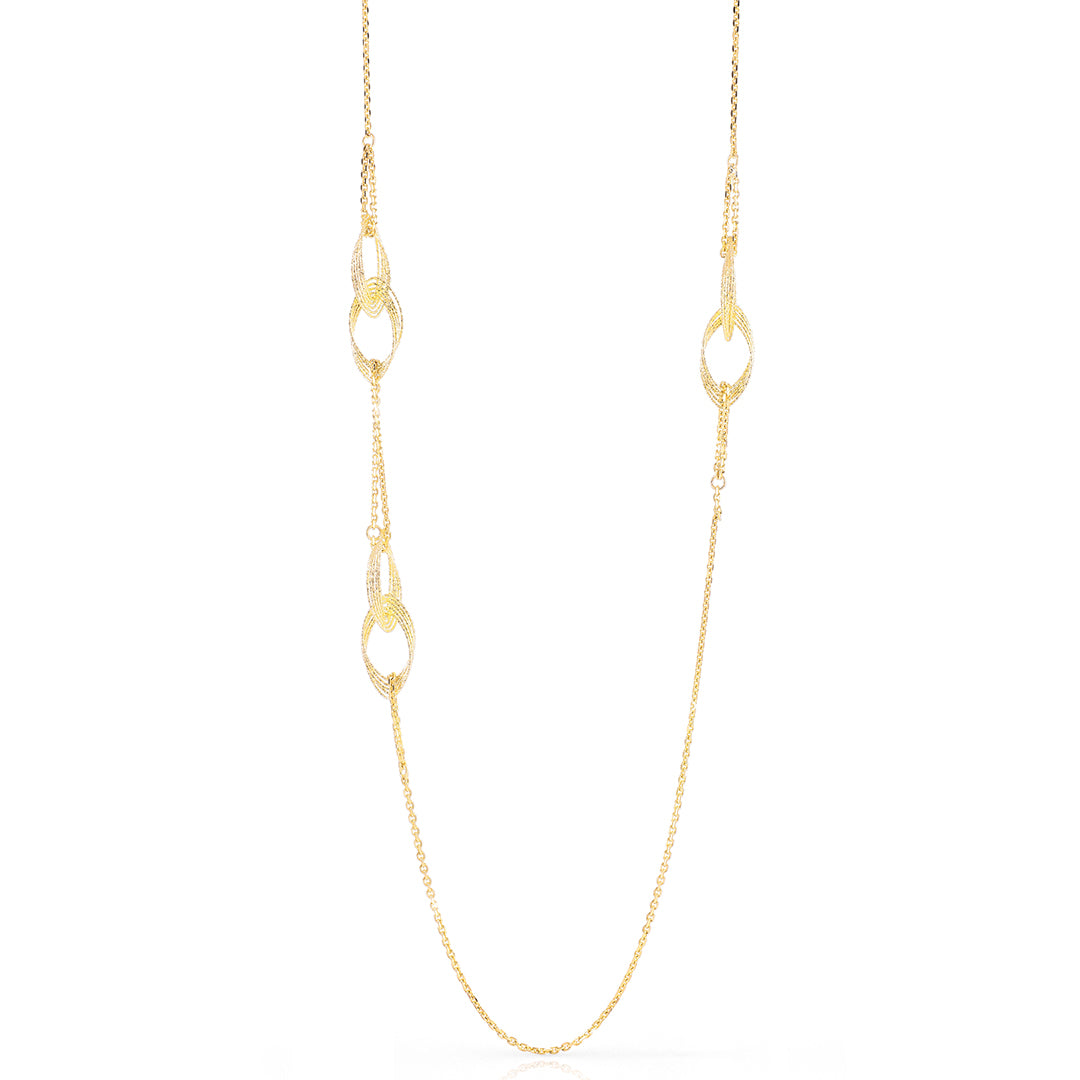 Collana in bronzo dorato Unoaerre donna 1311