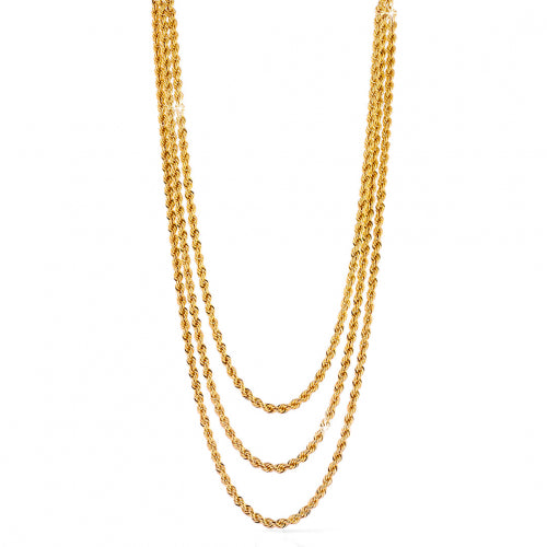 Collana in bronzo dorato Unoaerre donna 1516