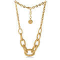 Collana in bronzo dorato Unoaerre donna 1909
