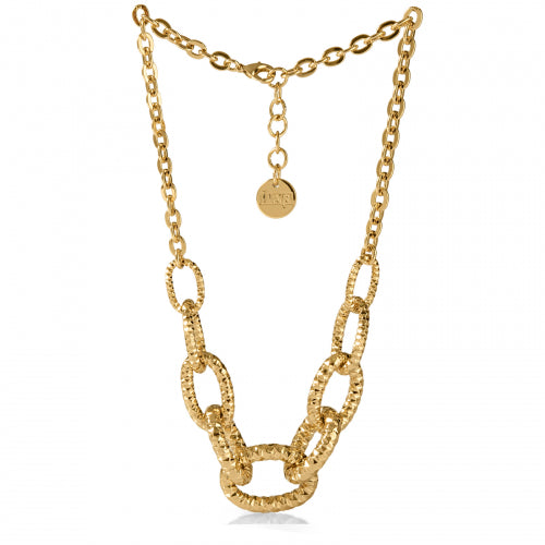 Collana in bronzo dorato Unoaerre donna 1909