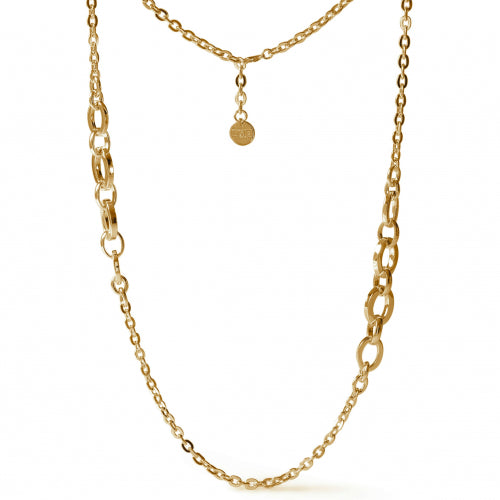 Collana in bronzo dorato Unoaerre donna 1933