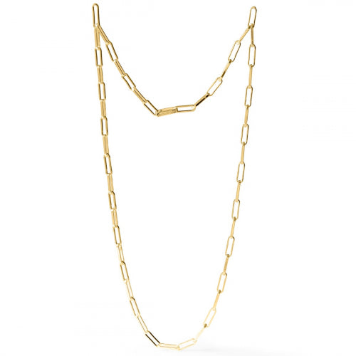Collana in bronzo dorato Unoaerre donna 1971