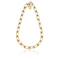 Collana in bronzo dorato catena forzatina Unoaerre donna 2023