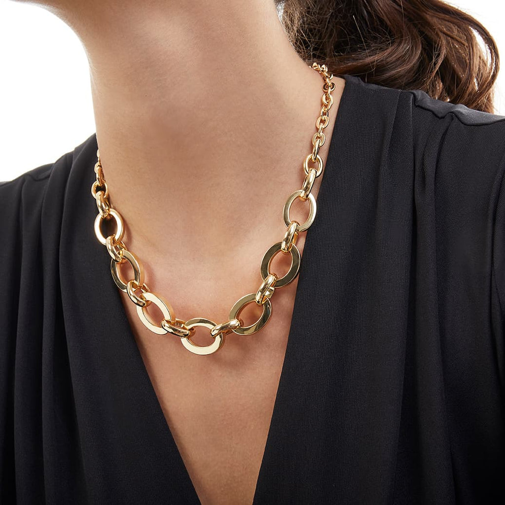 Collana in bronzo giallo Unoaerre donna 1939