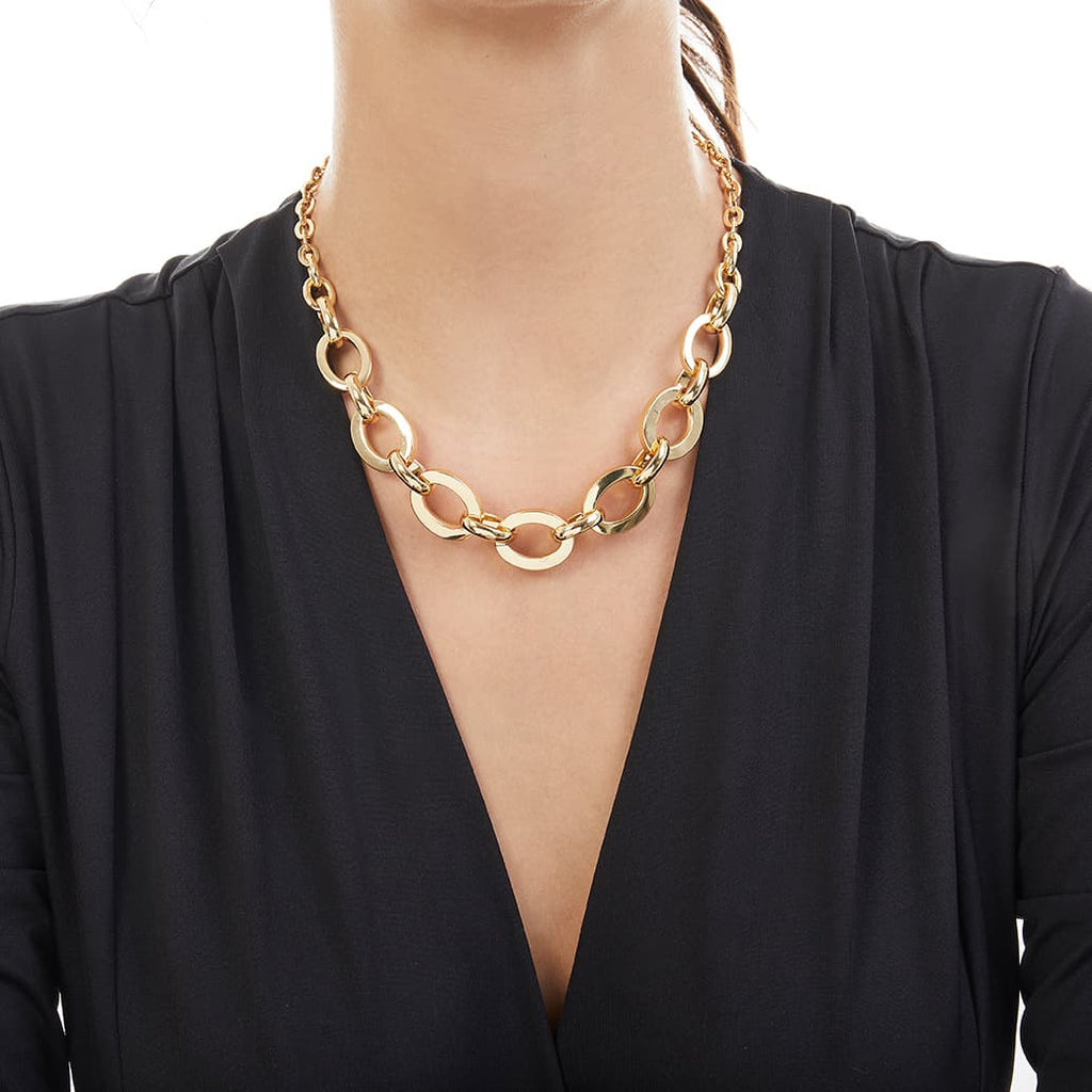 Collana in bronzo giallo Unoaerre donna 1939