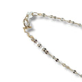 Collana in oro giallo 18 carati lunghezza 45 cm 1,2 grammi