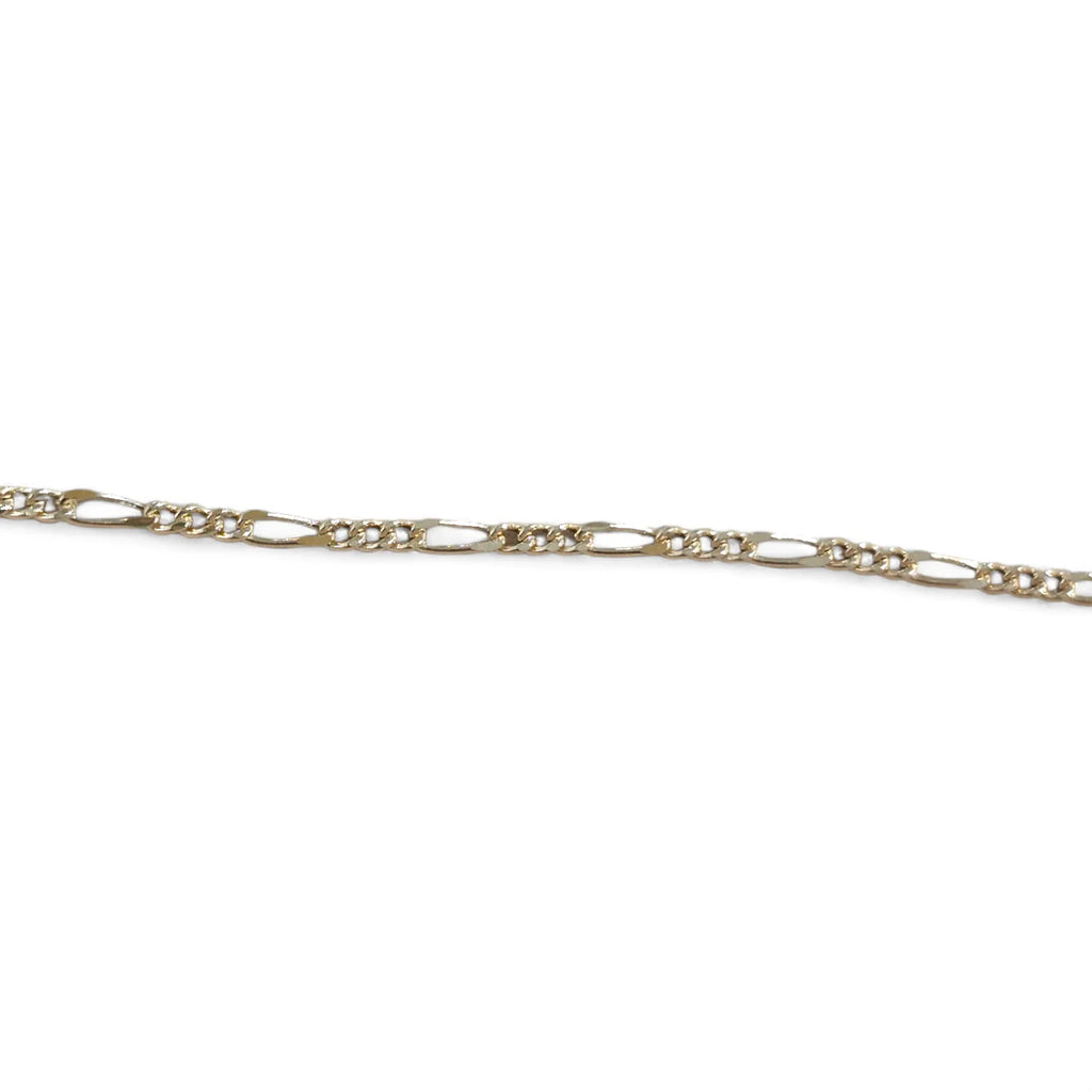Halskette aus 18 Karat Gelbgold, Länge 50 cm, Gewicht 1,5 Gramm