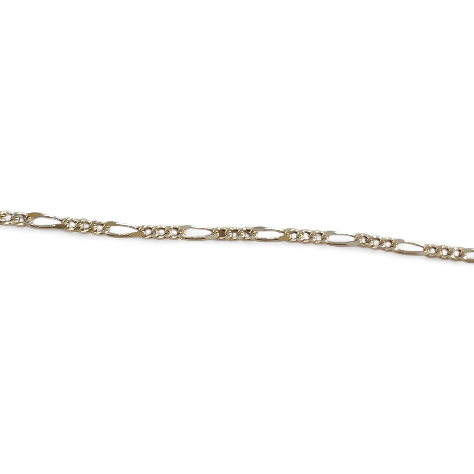 Halskette aus 18 Karat Gelbgold, Länge 50 cm, Gewicht 1,5 Gramm