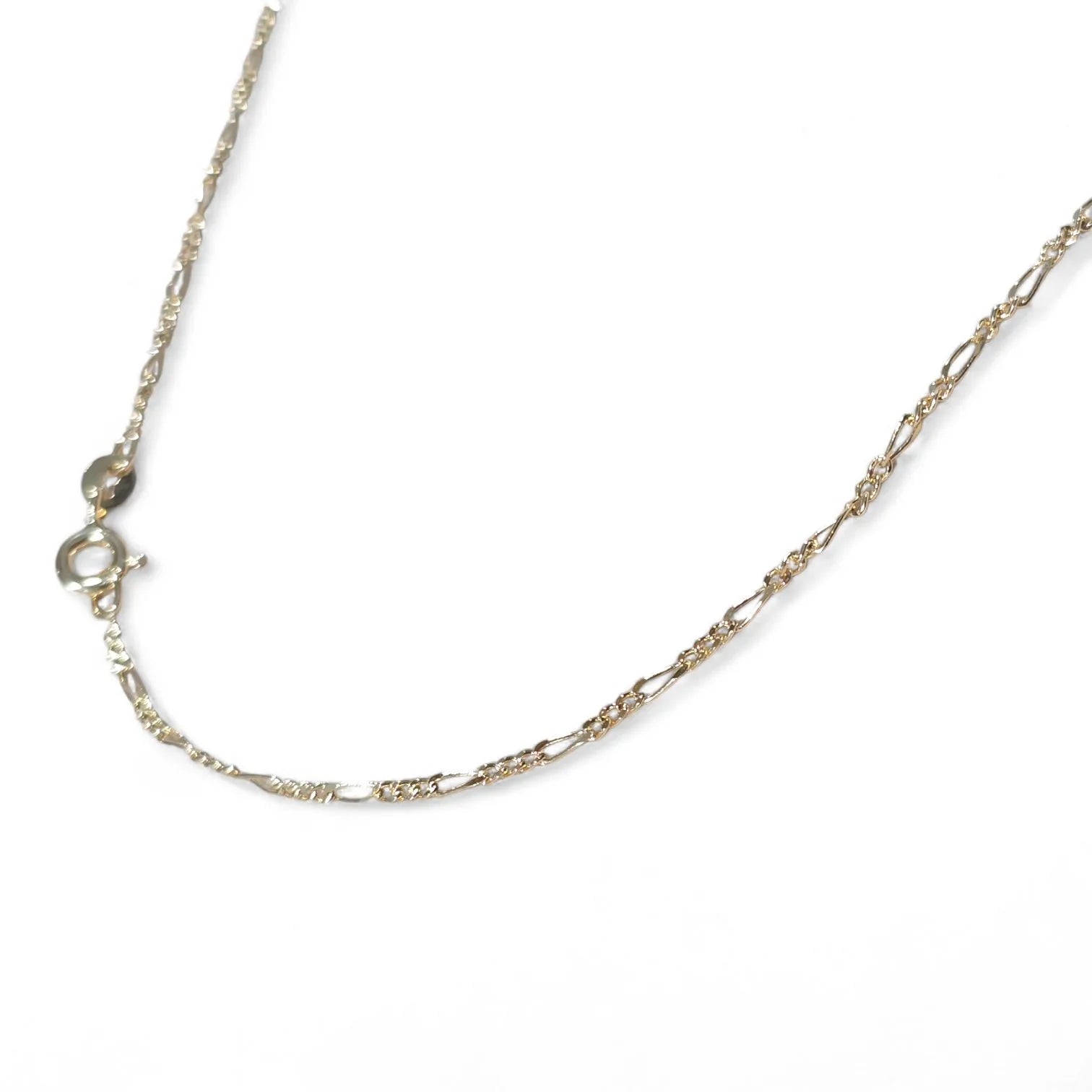 Halskette aus 18 Karat Gelbgold, Länge 50 cm, Gewicht 1,5 Gramm