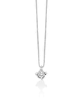 Collana in oro bianco punto luce CLD5065y-020G7 Yukiko donna