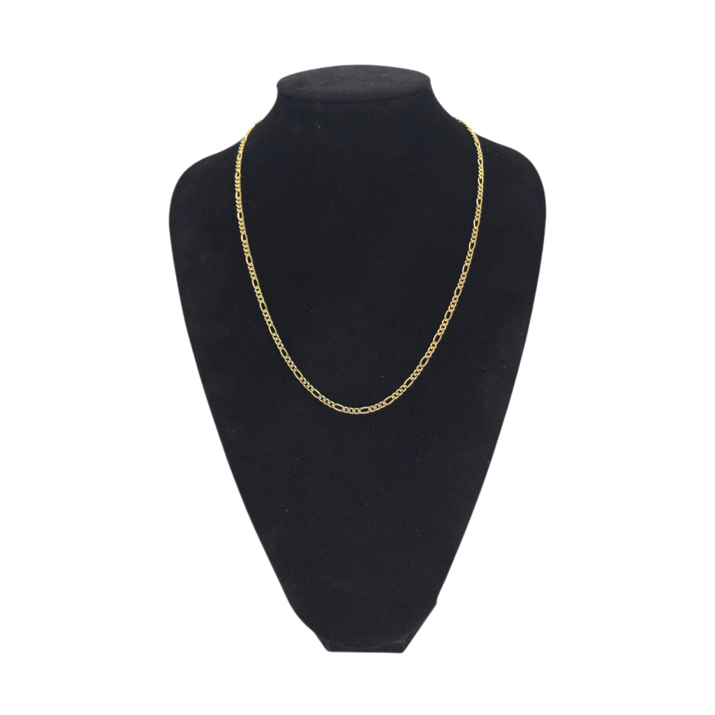 Halskette in 18 Karat Gelbgold, 3+1 Glieder
