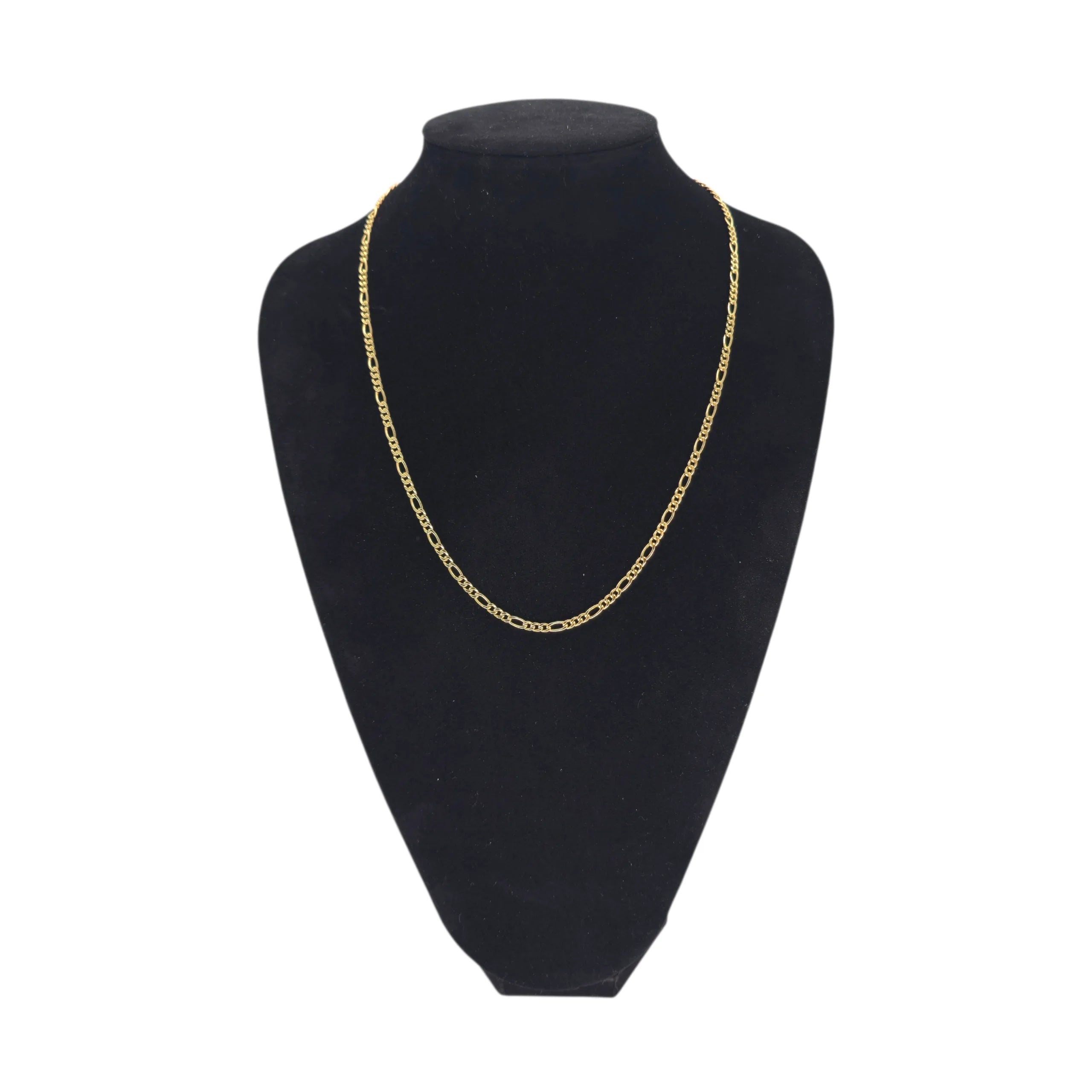 Halskette in 18 Karat Gelbgold, 3+1 Glieder