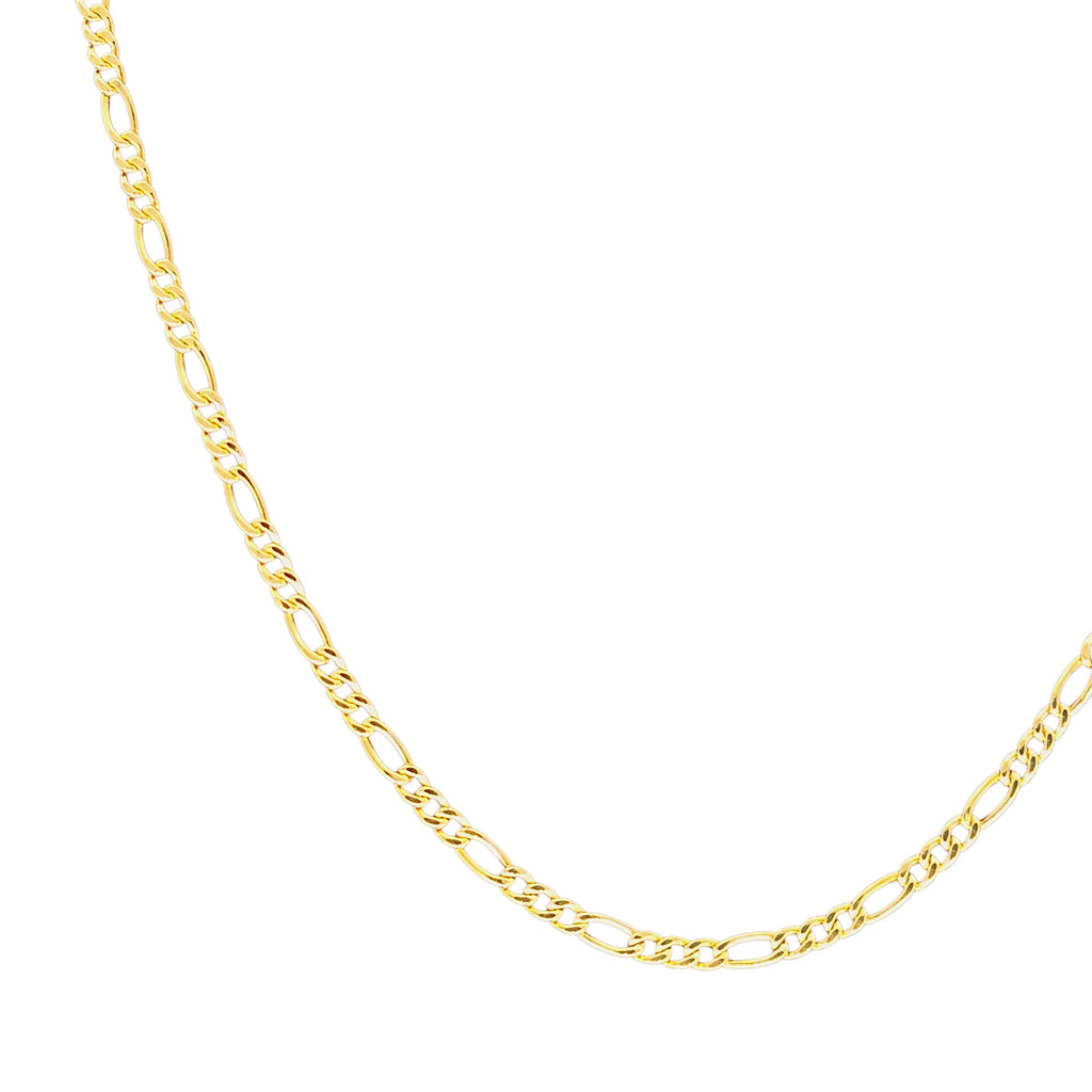 Halskette in 18 Karat Gelbgold, 3+1 Glieder