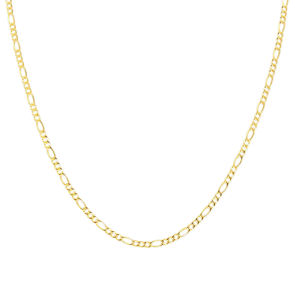 Halskette in 18 Karat Gelbgold, 3+1 Glieder