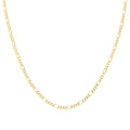 Halskette in 18 Karat Gelbgold, 3+1 Glieder