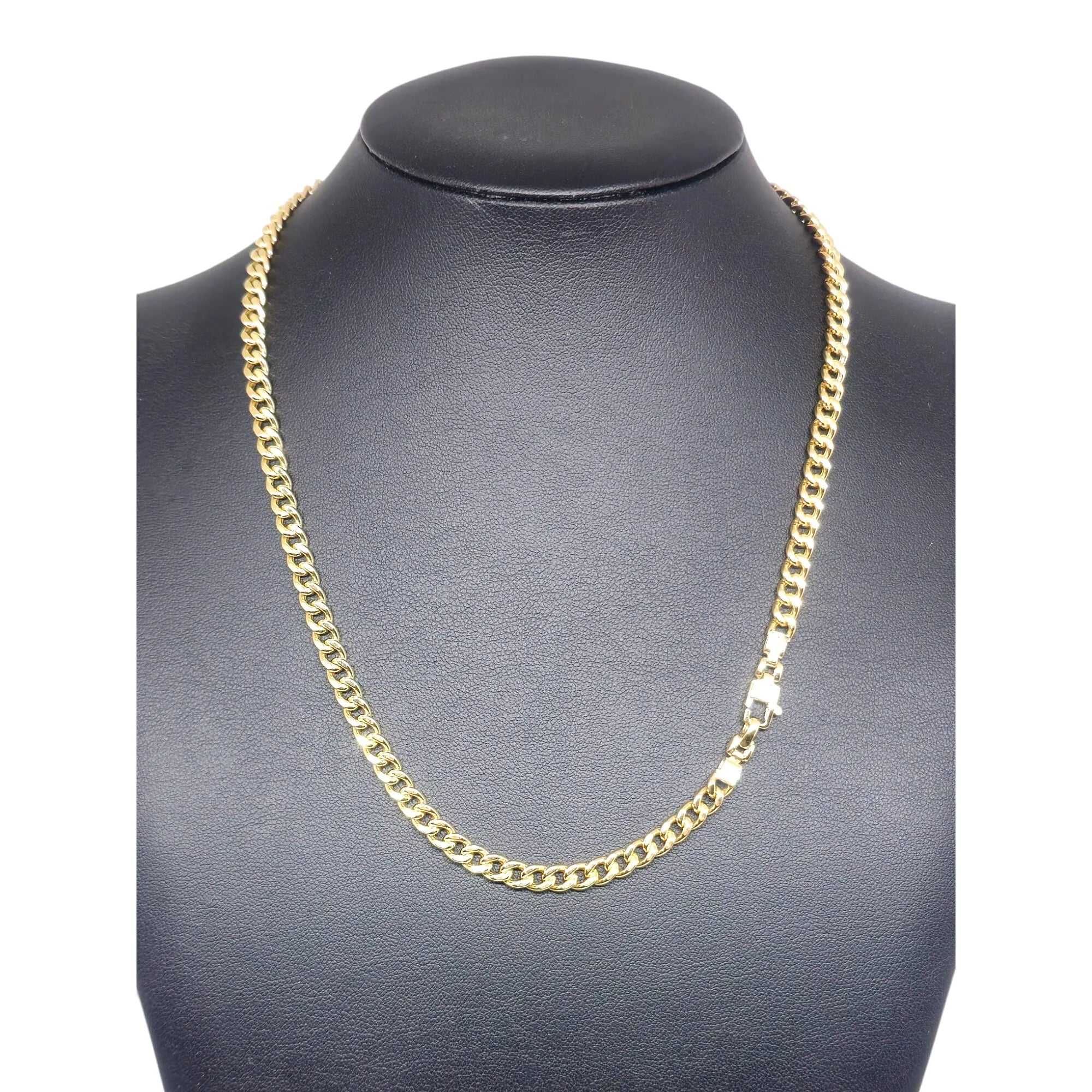 Collana in oro giallo 18kt maglia grumetta